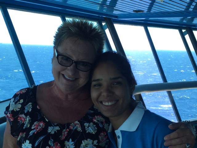 Santorini bound bye to Evelyn