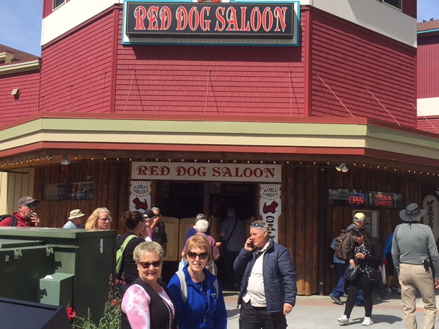 red dog saloon outside
